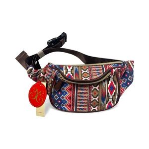 Colorful Western Pattern Waist Bag